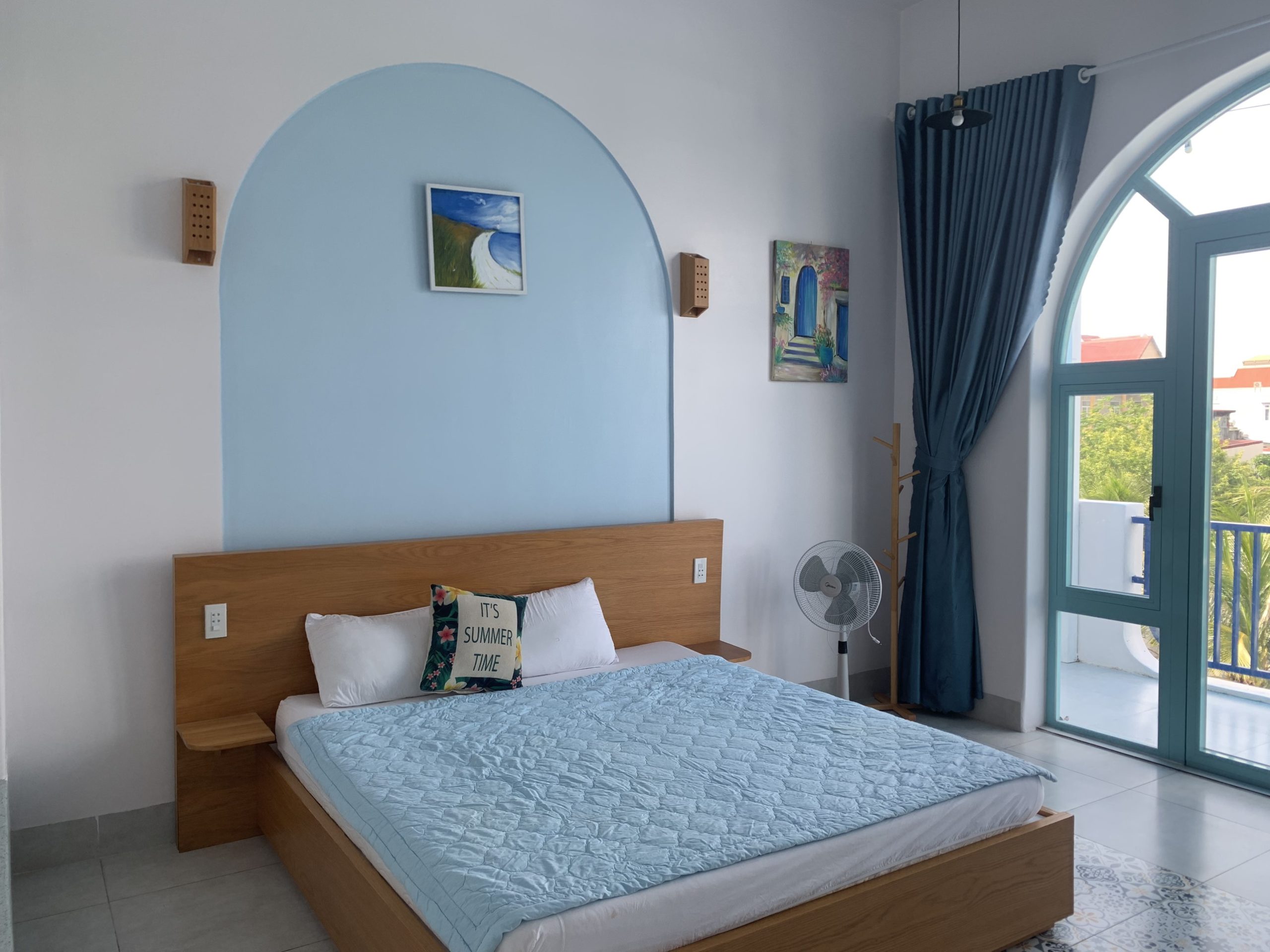 Deluxe 1 Giường Đôi Có Ban Công