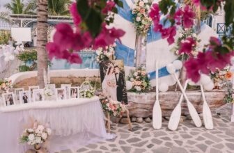 đám cưới ngoài trời ở cam ranh