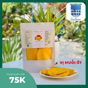 xoài sấy dẻo nha trang vị muối ớt